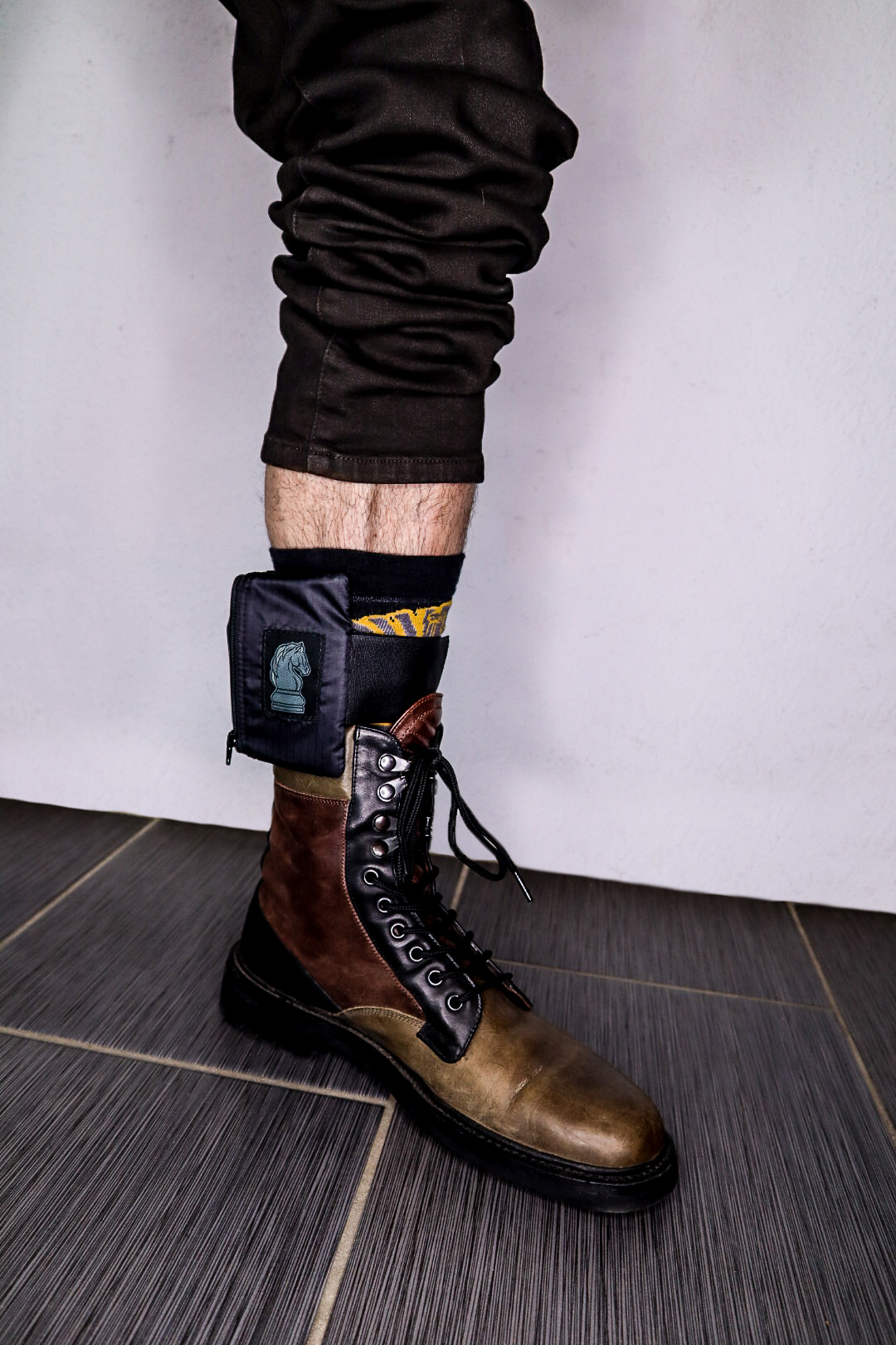 StealthMate Wallet ankle carry